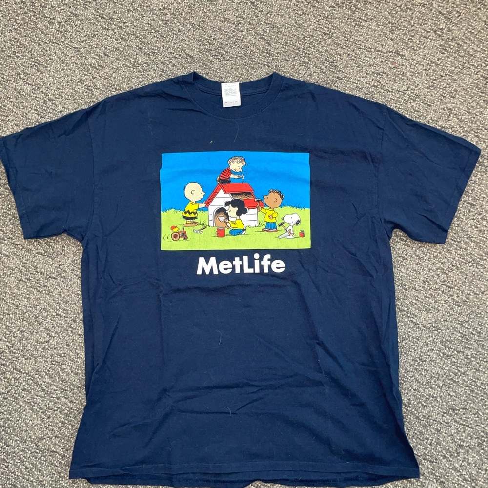 Charlie Brown MetLife Shirt!